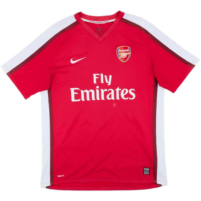 2008-10 Arsenal Home Shirt Fabregas #4 - 5/10 - (L)
