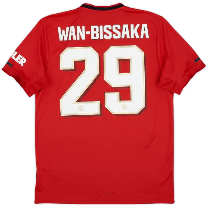2019-20 Manchester United Home Shirt Wan-Bissaka #29 - 9/10 - (M)
