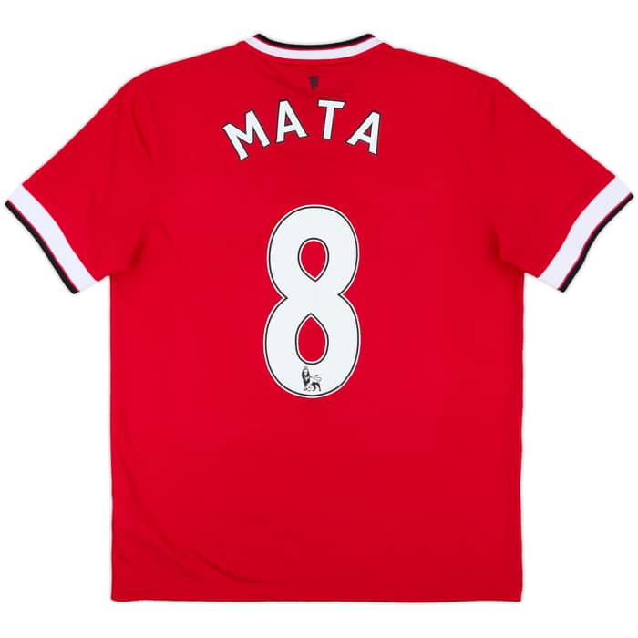 2014-15 Manchester United Home Shirt Mata #8 - 7/10 - (L)