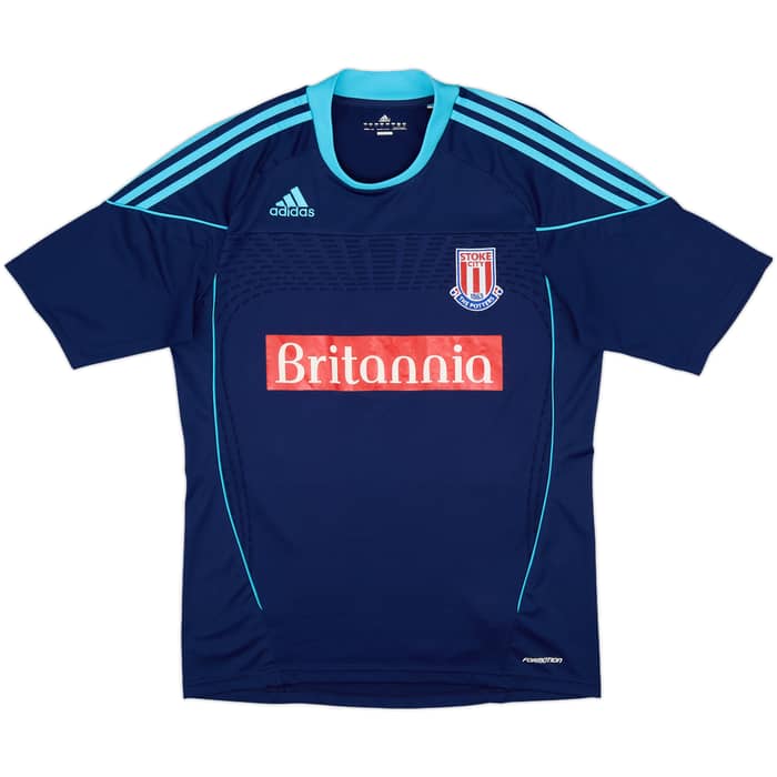 2010-12 Stoke City Away Shirt Delap #24 - 7/10 - (L)