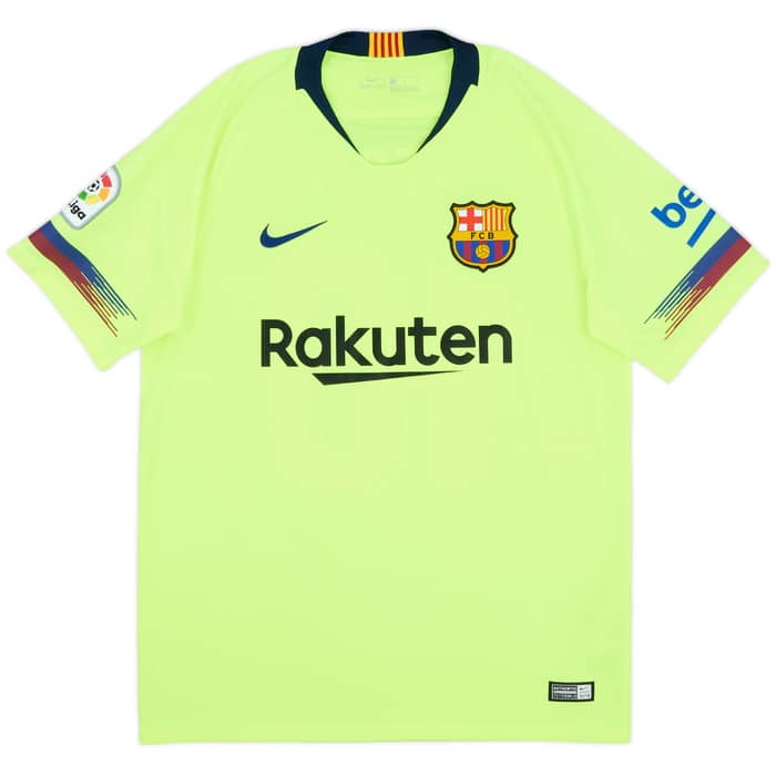2018-19 Barcelona Away Shirt Messi #10 - 8/10 - (M)