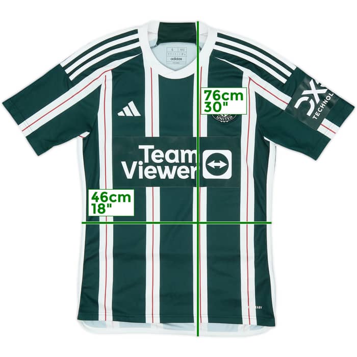 2023-24 Manchester United Away Shirt - 10/10 - (S)