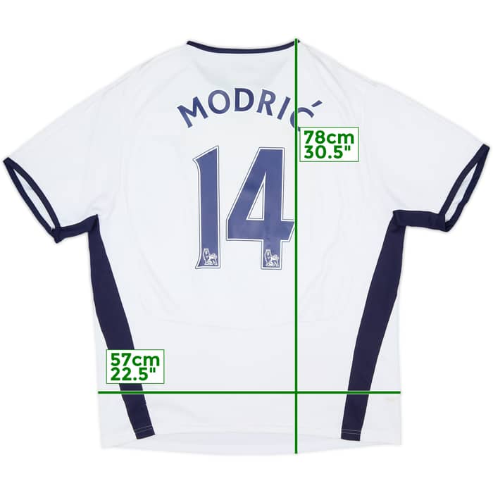 2008-09 Tottenham Home Shirt Modric #14 - 5/10 - (XL)