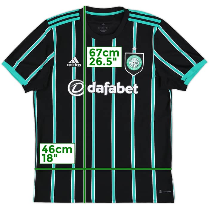 2022-23 Celtic Away Shirt - 8/10 - (L)