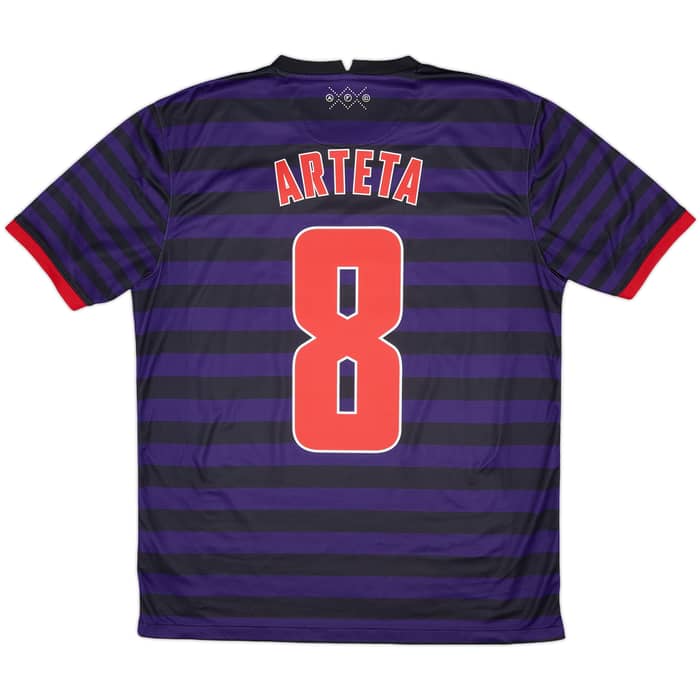 2012-13 Arsenal Away Shirt Arteta #8 - 5/10 - (L)