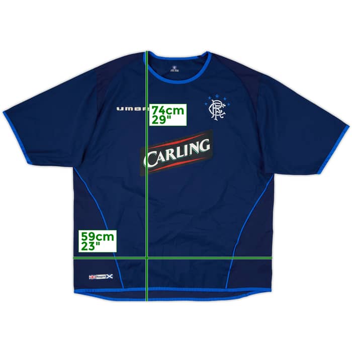 2005-06 Rangers Third Shirt - 4/10 - (XL)