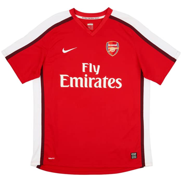 2008-10 Arsenal Home Shirt Fabregas #4 - 7/10 - (L)