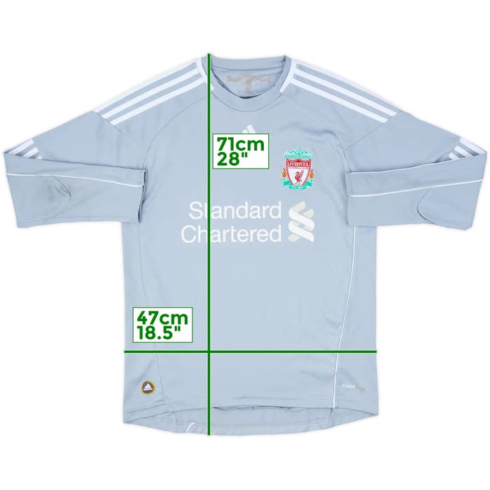 2010-12 Liverpool GK Shirt - 7/10 - (L.Boys)