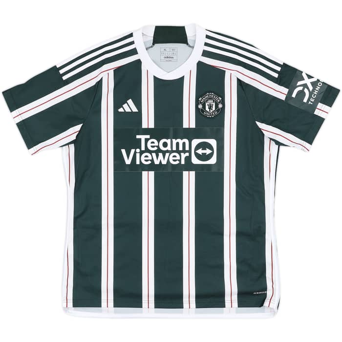 2023-24 Manchester United Away Shirt - 7/10 - (XL)