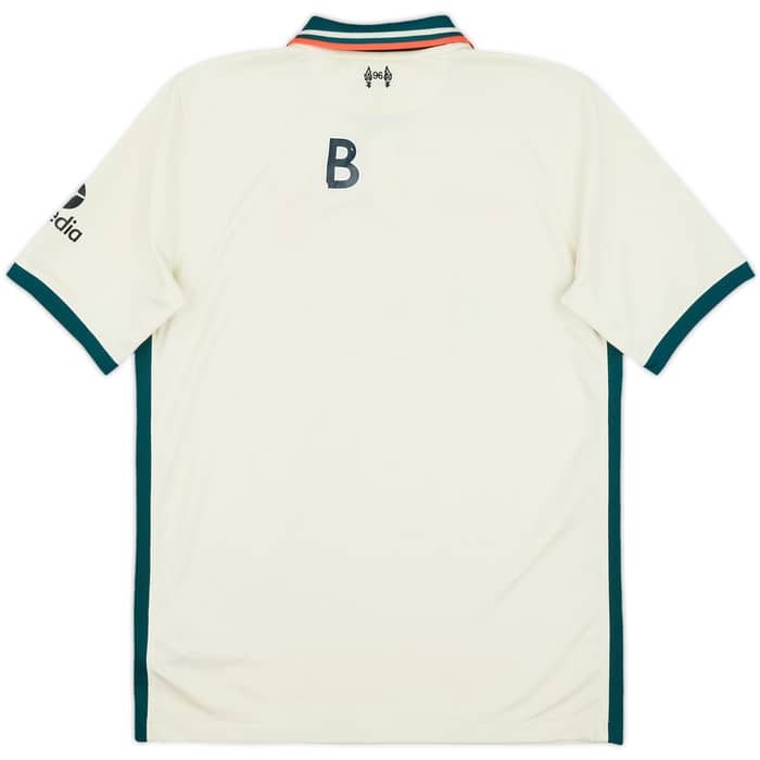 2021-22 Liverpool Away Shirt - 3/10 - (XL.Boys)