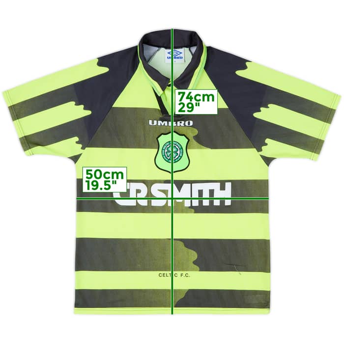 1996-97 Celtic Away Shirt - 8/10 - (M)
