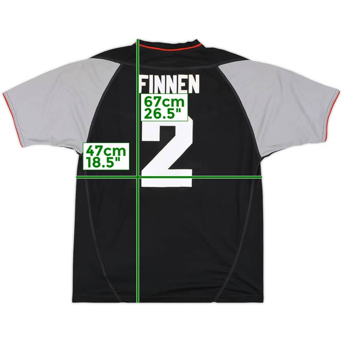 2002-04 Liverpool Away Shirt Finnen #2 - 7/10 - (L)