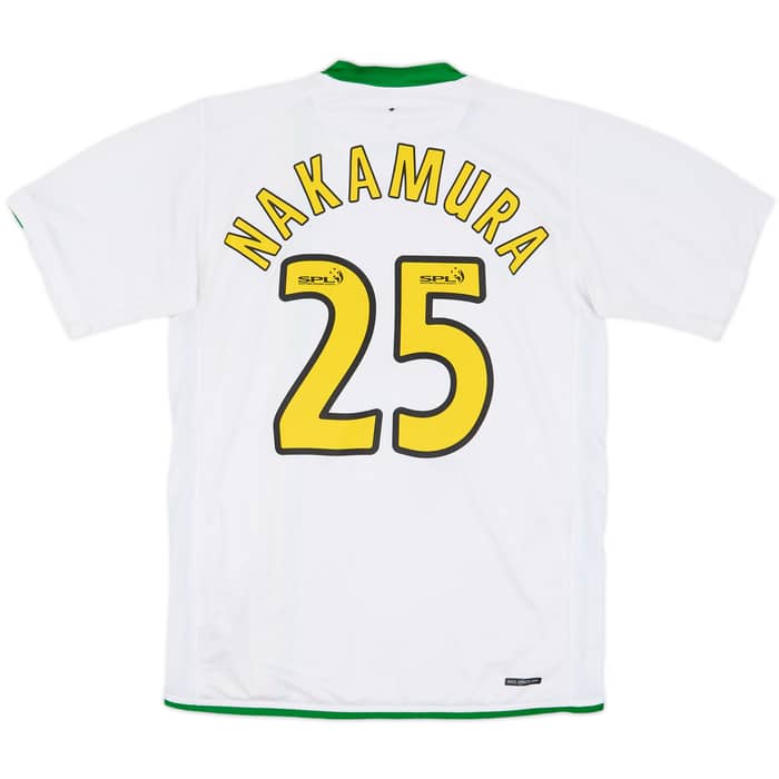 2006-08 Celtic European Third Shirt Nakamura #25 - 7/10 - (M)