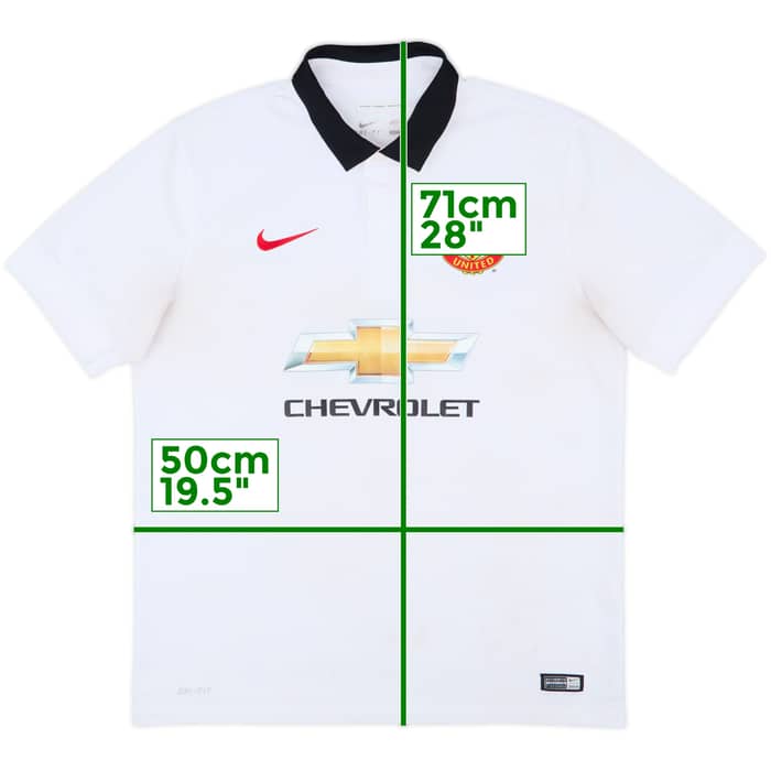 2014-15 Manchester United Away Shirt - 5/10 - (L)