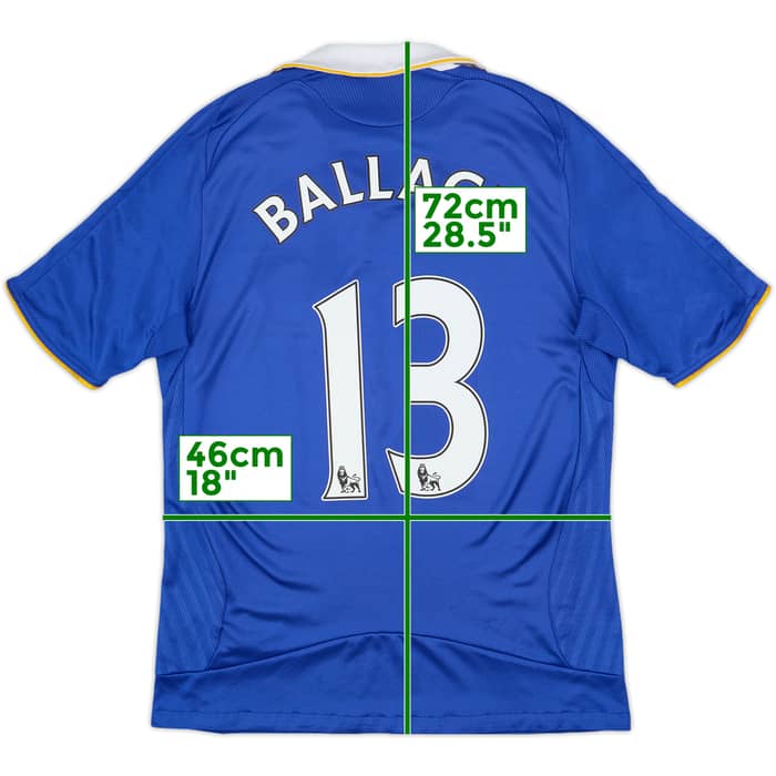 2008-09 Chelsea Home Shirt Ballack #13 - 6/10 - (S)