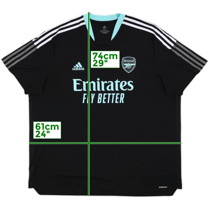 2021-22 Arsenal adidas Training Shirt - 7/10 - (3XL)