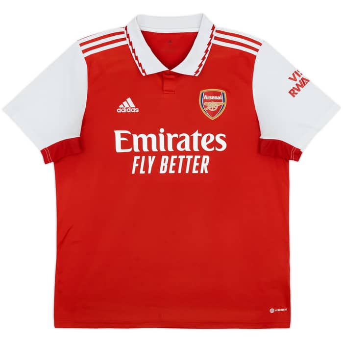 2022-23 Arsenal Home Shirt Saka #7 - 9/10 - (XL)