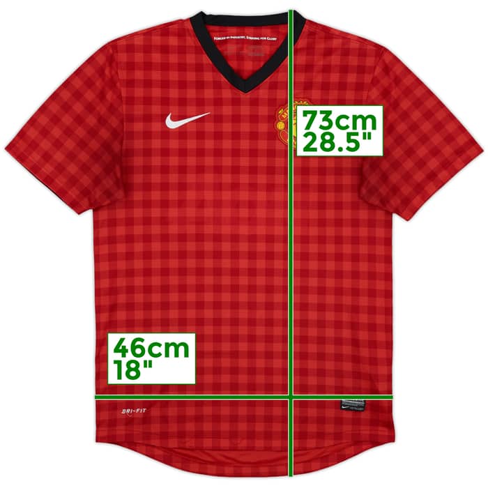 2012-13 Manchester United Home Shirt - 4/10 - (S)