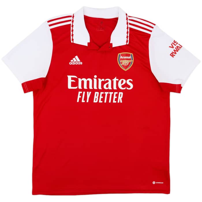 2022-23 Arsenal Home Shirt Saka #7 - 8/10 - (XL)