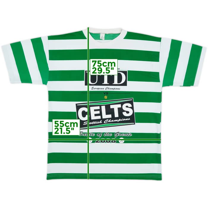 2008-09 Celtic 'Battle of the Greats' Fan Shirt - 7/10 - (L)