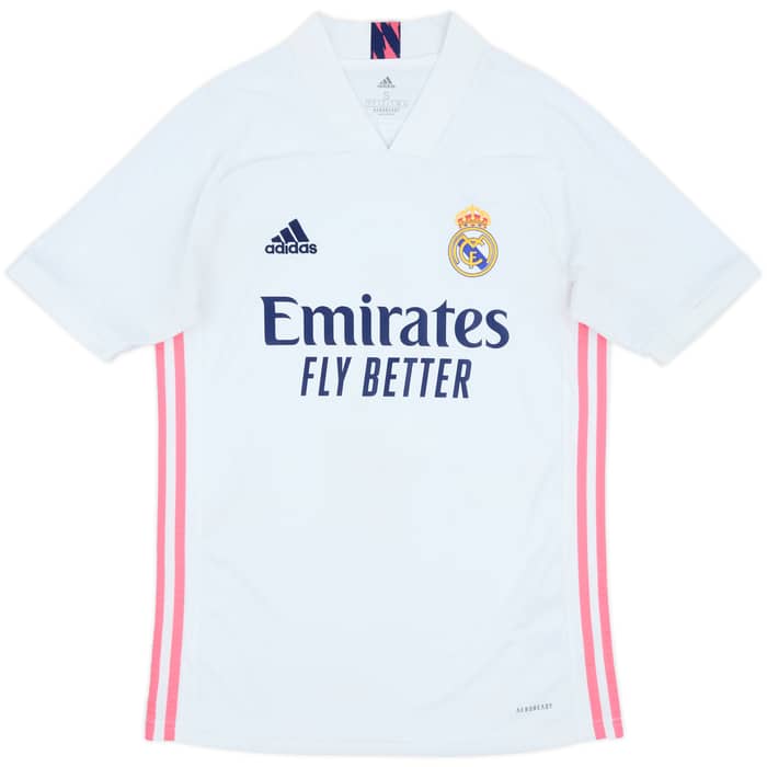 2020-21 Real Madrid Home Shirt Benzema #9 - 8/10 - (S)