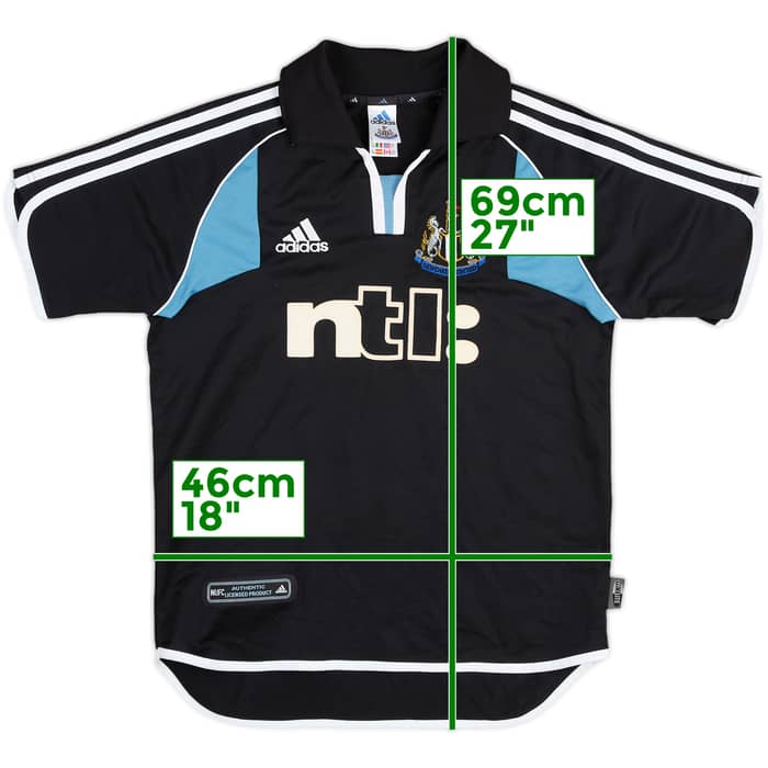2000-01 Newcastle Away Shirt - 8/10 - (13-14 Years)