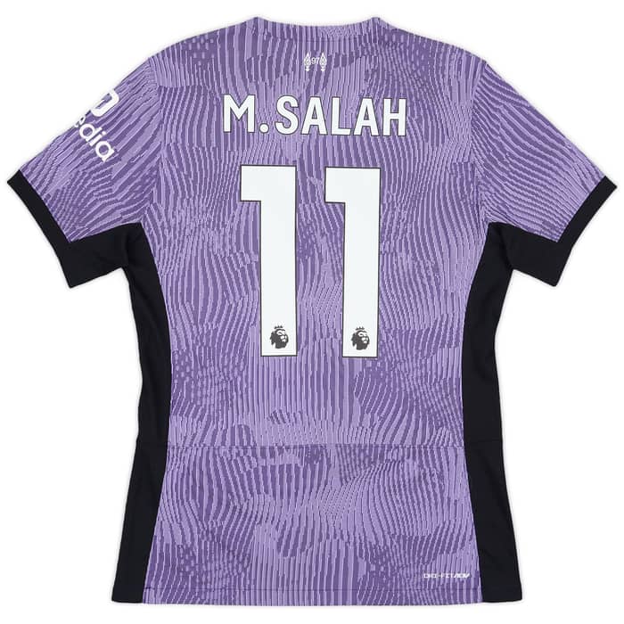 2023-24 Liverpool Player Issue Third Shirt M.Salah #11 - As New