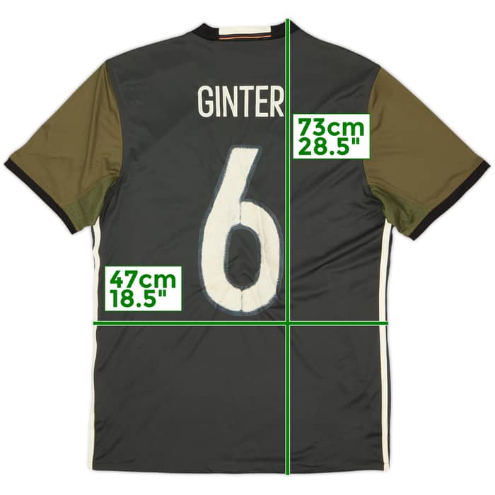 2015-17 Germany Away Shirt Ginter #6 (M)
