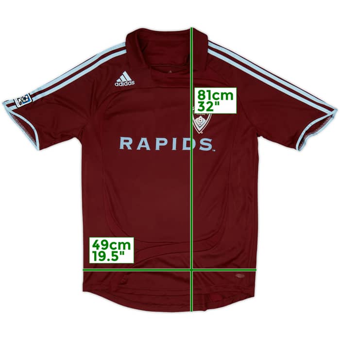 2007-08 Colorado Rapids Home Shirt - 8/10 - (M)