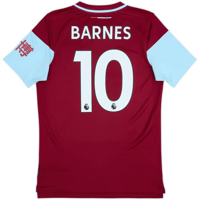 2020-21 Burnley Home Shirt Barnes #10 - 8/10 - (S)