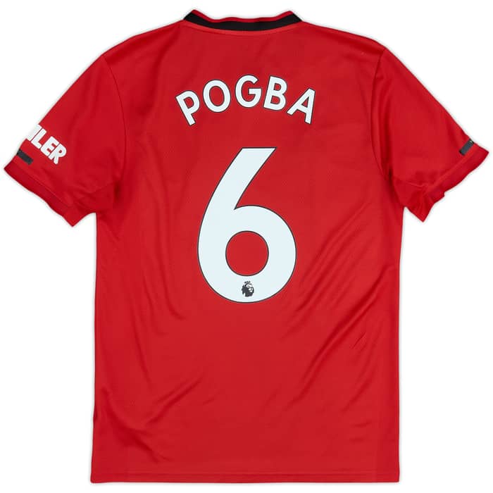 2019-20 Manchester United Home Shirt Pogba #6 - 5/10 - (S)