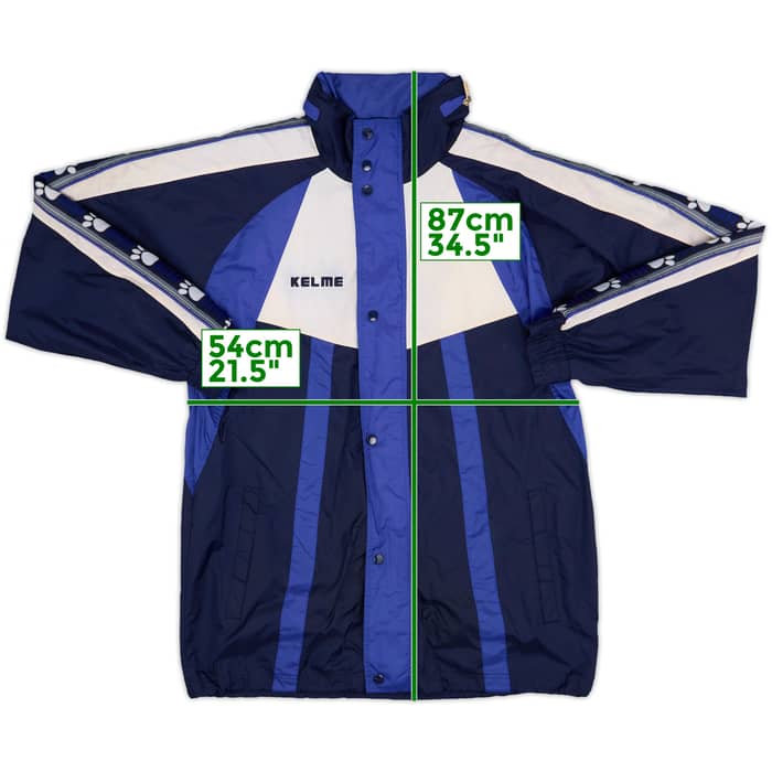 1996-97 Real Madrid Kelme Hooded Rain Coat - 8/10 - (S)