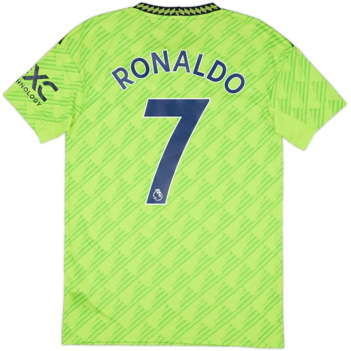 Camiseta de la tercera equipación del Manchester United 2022-23 Ronaldo #7 - 10/10 - (S)