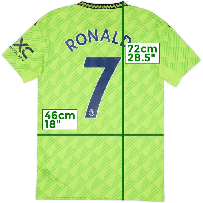 Camiseta de la tercera equipación del Manchester United 2022-23 Ronaldo #7 - 10/10 - (S)