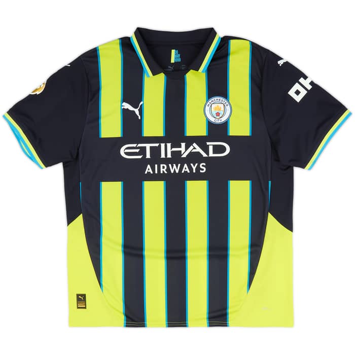 2024-25 Manchester City Away Shirt Haaland #9
