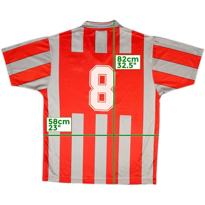 1995-96 Cremonese Home Shirt #8 - 6/10 - (XL)