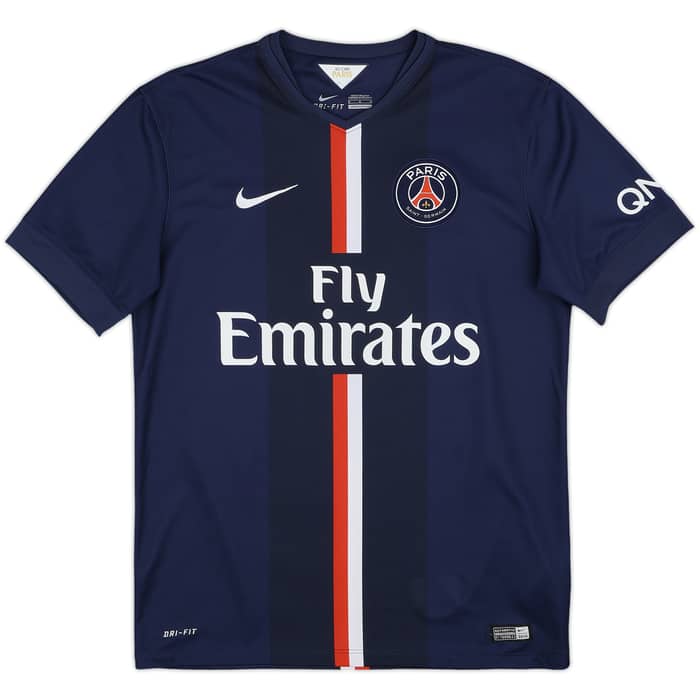 2014-15 Paris Saint-Germain Home Shirt Ibrahimovic #10 - 10/10 - (M)
