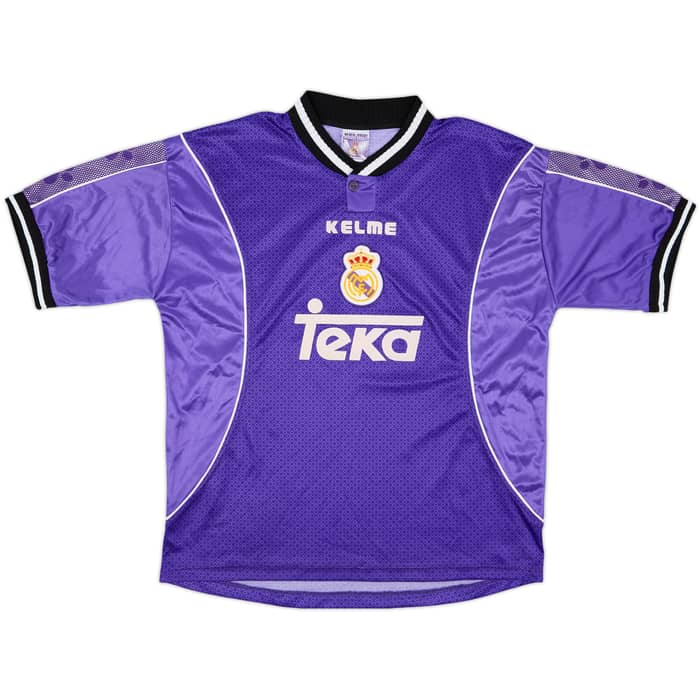 1997-98 Real Madrid Away Shirt - 8/10 - (L)