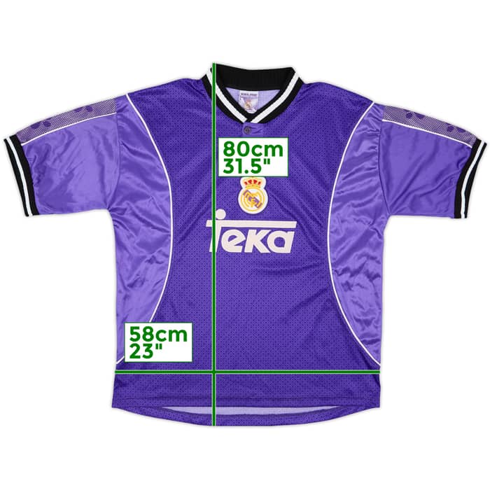 1997-98 Real Madrid Away Shirt - 8/10 - (L)