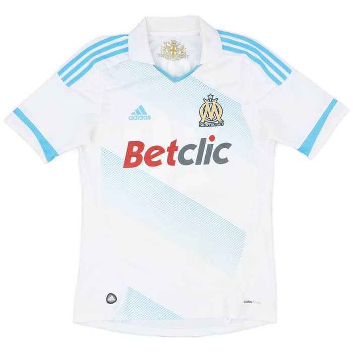 2011-12 Olympique Marseille Home Shirt Gignac #10 - 6/10 - (S)