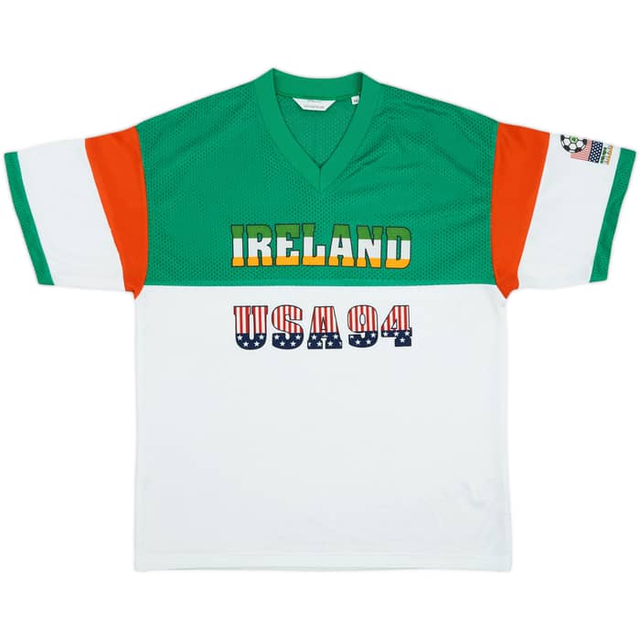 1994 Ireland St Bernard World Cup Training Shirt - 8/10 - (M)