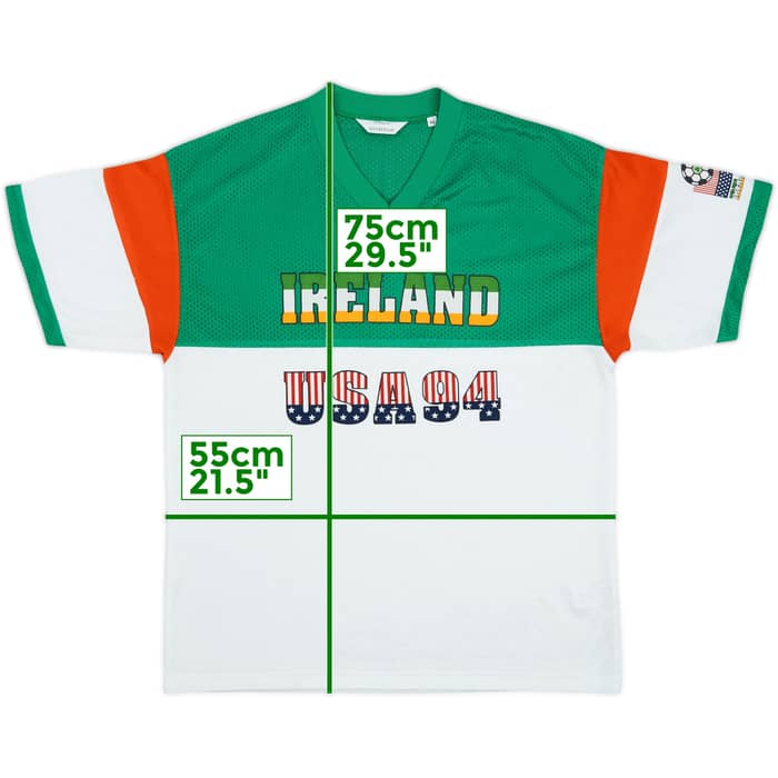 1994 Ireland St Bernard World Cup Training Shirt - 8/10 - (M)