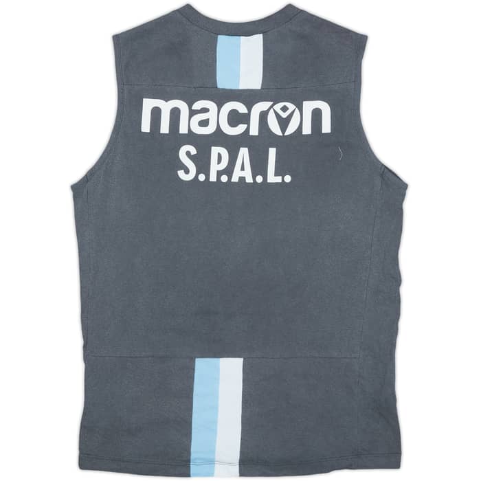 2019-20 SPAL Macron Player Issue Training Vest #44 - 9/10 - (M)