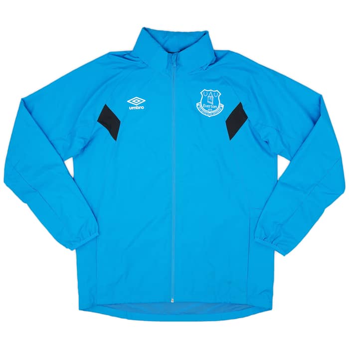 2016-17 Everton Umbro Hooded Rain Jacket - 9/10 - (L)