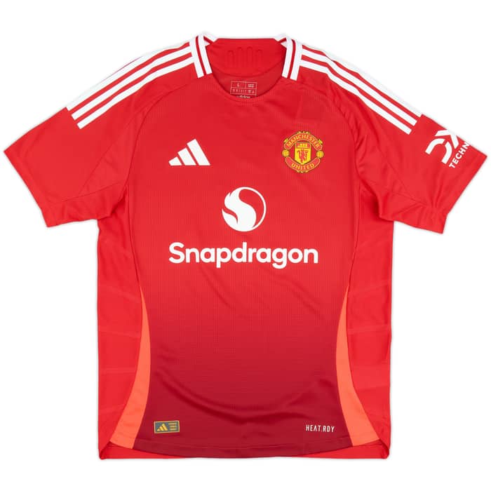 2024-25 Manchester United Authentic Home Shirt B.Fernandes #8