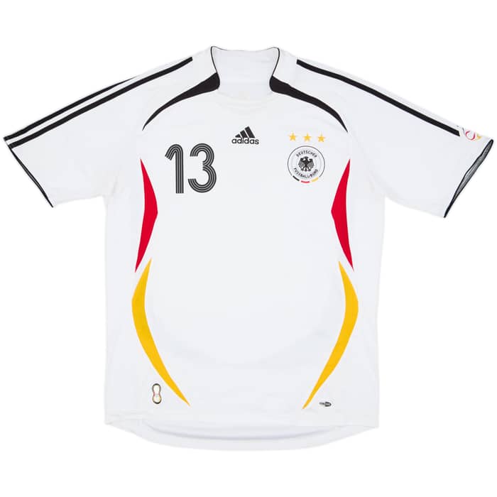 2005-07 Alemania Camiseta Local Ballack #13 - 7/10 - (L)