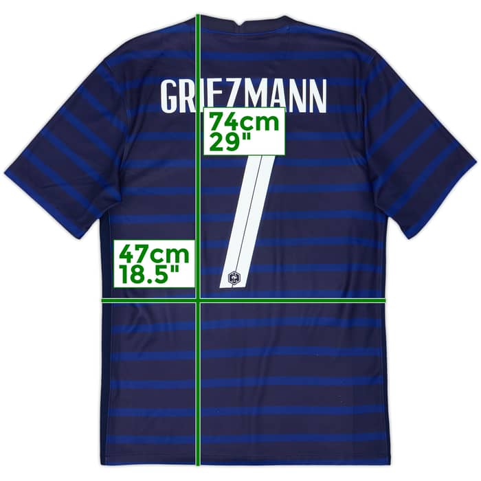 2020-21 Francia Camiseta Local Griezmann #7 - 8/10 - (S)