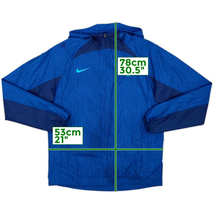 2022-23 England Nike Hooded Track Jacket - 6/10 - (M)