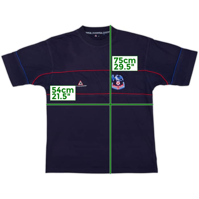 2001-02 Crystal Palace Le Coq Sportif Training Shirt - 8/10 - (L)