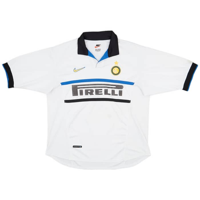 1998-99 Inter Milan Away Shirt Ronaldo #9 - 6/10 - (L)
